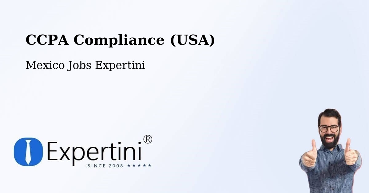 CCPA Privacy Rights & Compliance Notice – Serrano - Mexico Jobs Expertini